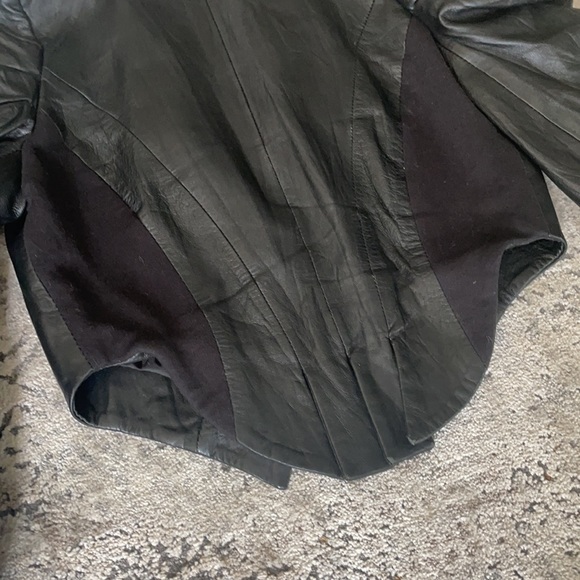 Religion Victorian style leather jacket - Picture 6 of 11